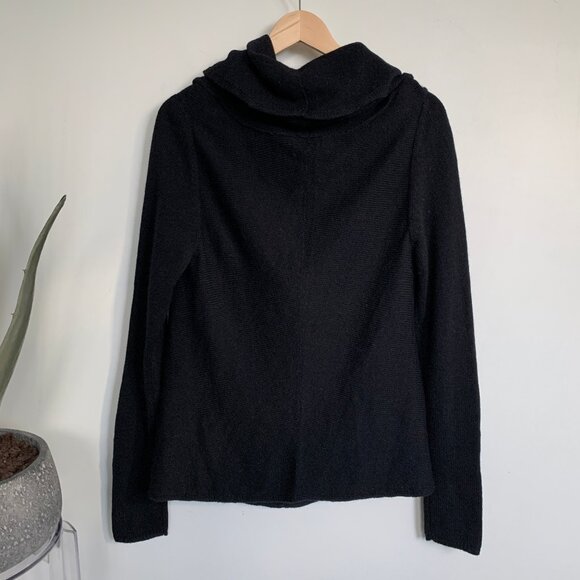 Vince Drape Front Cowl Neck Wool Blend Sweater NWT - Picture 4 of 5